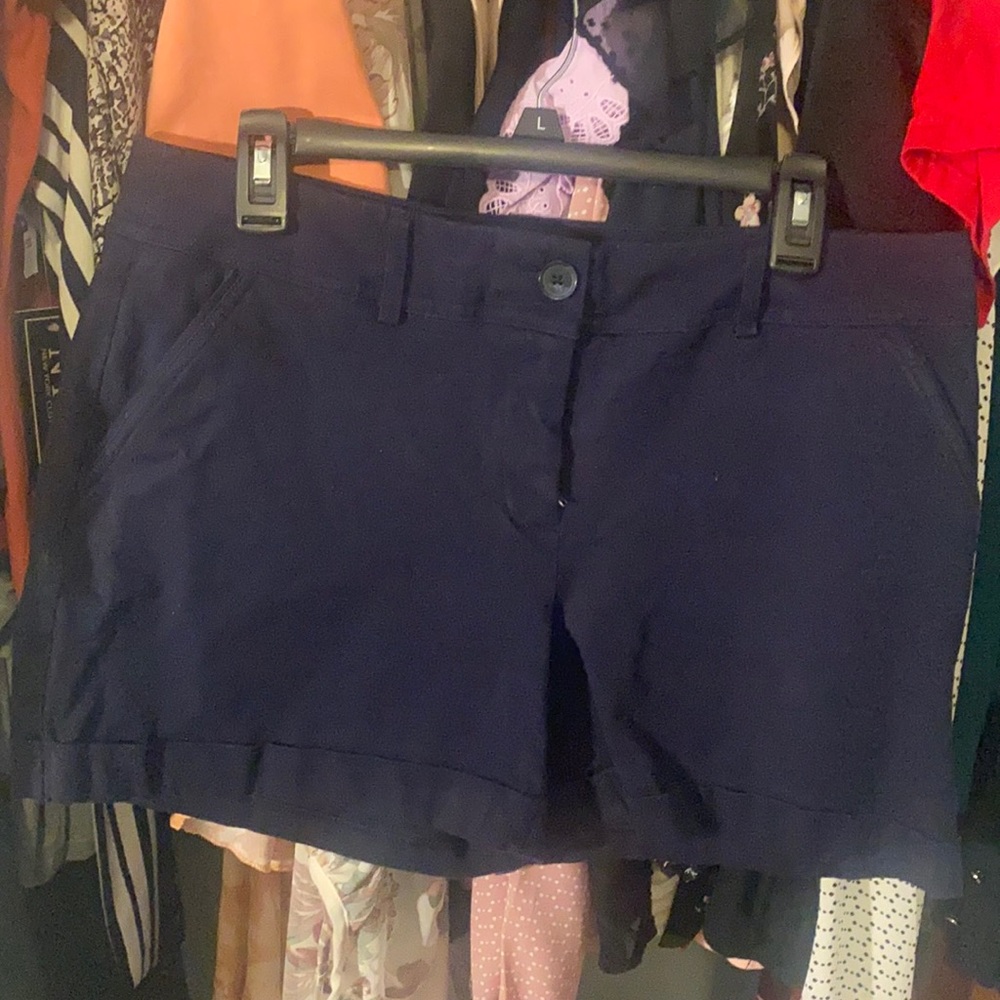 Navy shorts